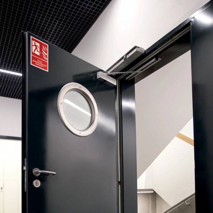 Porte métallique technique coupe-feu METATECH