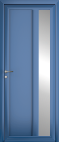 Porte alu traditionnelle ALF s&eacute;curit&eacute; renforc&eacute;e